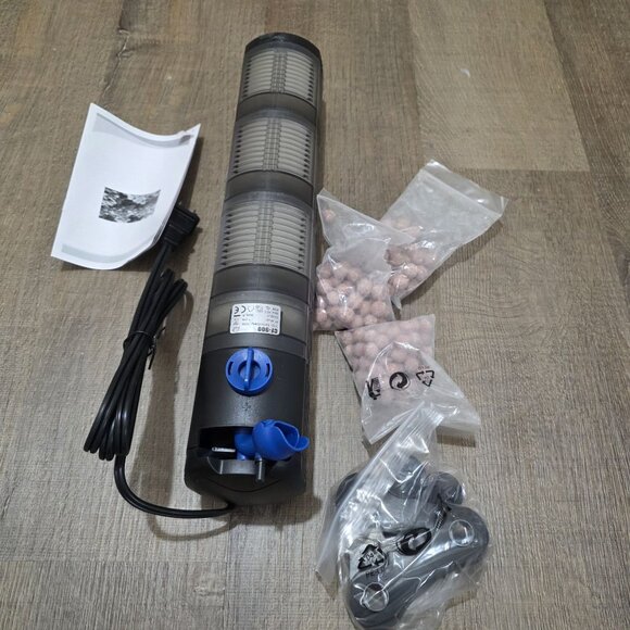 Grech CF-900 Multi-Function Aquarium Filter Pump With Media & Accessories - Picture 6 of 9